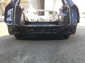 Rear panel Audi Q3 8U 15-18 2 parts, black, on the body