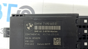 Rear seat heating control unit BMW 5 G30 17-23