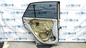 Rear left door assembly for Lexus RX400h 04-09 hybrid, silver 1C0, butt