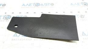Black center console trim, front lower left, Hyundai Sonata 11-15