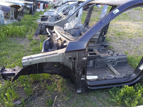 Front right quarter panel VW Tiguan 09-18 graphite LD7P, painted, on the body
