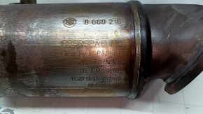 Downpipe with catalytic converter BMW 5 G30 17-20 2.0T