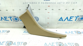 Front upper left center console trim for Hyundai Sonata 11-15 beige with gray