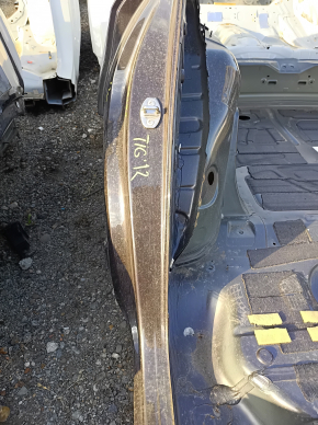 Right rear fender lip for VW Tiguan 09-18, graphite LD7P, painted, on the body
