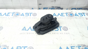 Volvo XC90 16-22 interior hood release handle, black, with overlay