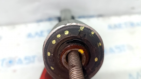 The lower front right control arm of a Hyundai Sonata 11-15 hybrid has torn silent blocks.