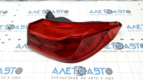 BMW 5 G30 right outer fender light scratches 17-20