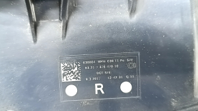 BMW 5 G30 right outer fender light scratches 17-20