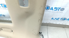 Headlining for a 1991 Hyundai Sonata (panoramic), beige, dents, needs cleaning