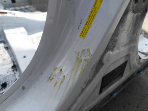Left central body pillar Hyundai Sonata 11-15 on the body, bumpers