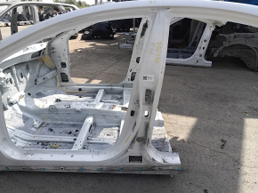 Left central body pillar Hyundai Sonata 11-15 on the body, bumpers