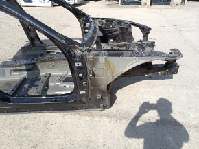 Front right quarter panel for BMW 5 G30 17-23 on the body, black