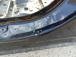 The central left body pillar of the BMW 5 G30 17-23 on the body, butt