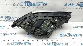 BMW 5 G30 17-20 LED Corona Rings S524A Left Front Headlight Assembly with Mount, Spider Web, Scratches