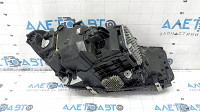 BMW 5 G30 17-20 LED Corona Rings S524A Left Front Headlight Assembly with Mount, Spider Web, Scratches