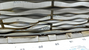 Lower grille of the front bumper of the Hyundai Sonata 11-15 hybrid, cracks