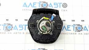 Airbag in the driver's steering wheel for the BMW 5 G30 17-23, black, leather