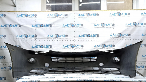 Bare front bumper for Lexus RX400h 2006-2008, headlight washer system, silver, scratches, cracks in mount