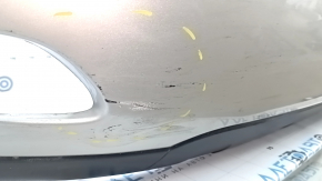 Bare rear bumper Lexus RX300 RX330 RX350 RX400h 04-09 silver, scratches, crack in the mount