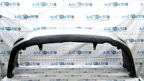 Bare rear bumper Lexus RX300 RX330 RX350 RX400h 04-09 silver, scratches, crack in the mount