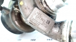Turbocharger assembly with manifold BMW 5 G30 17-22 2.0T, 530e hybrid water damage, for parts