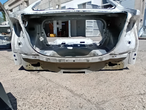 Ford Fusion mk5 13-20 rear panel on the body, white