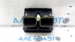 BMW 5 G30 17-20 center console air vent, gloss black with chrome, for heated seats