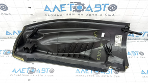 Right rear seat side panel for BMW 5 G30 17-23 Dakota leather, black