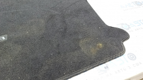 Small trunk mat for Hyundai Sonata 2013-2015 hybrid, black cloth, for cleaning