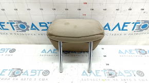 Rear central headrest for Hyundai Sonata 11-15, leather, beige, dry-cleanable