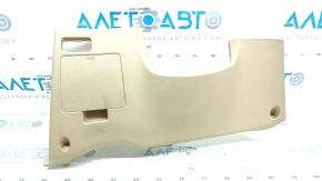 Driver's knee pad for Hyundai Sonata 11-15, beige, with plug, scratches