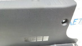 Hyundai Sonata 11-15 trunk opening trim, black, scratches