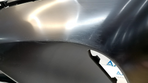 Bare front bumper for Toyota Venza 21-24 LE without parking sensors, scratches