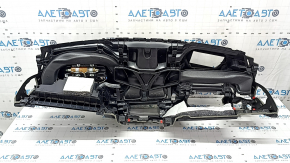 BMW 5 G30 17-23 black dashboard with AIRBAG, rusty squib