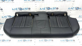 Rear seat cushion for BMW 5 G30 17-23 Dakota leather, black, heated, Sport line, dents