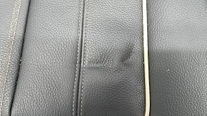 Rear seat cushion for BMW 5 G30 17-23 Dakota leather, black, heated, Sport line, dents