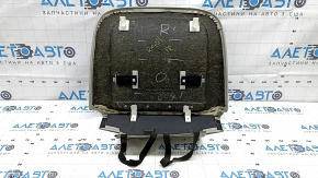 Rear passenger seat back cover for Lexus RX300 RX330 RX350 RX400h 04-08, gray leather