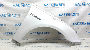Front right fender Hyundai Sonata 11-15 white WW7