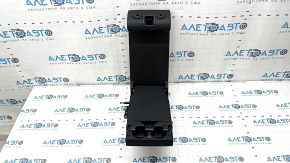 Rear seat backrest center BMW 5 G30 17-23 Dakota leather, black, Sport line, dented