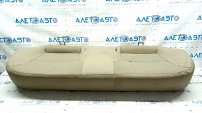 Rear seat, 2nd row, lower part, Hyundai Sonata 11-15, leather, beige, perforated, for cleaning