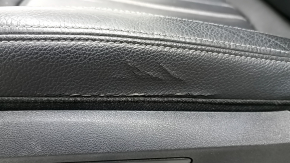 BMW 5 G30 17-23 driver's seat with airbag, electric, Sport, heated, Dakota leather, black, worn, cracked