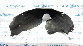 The rear left fender liner of a Toyota Camry v40 has a torn mount.