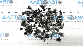 Incomplete set of hardware for the bumper, hood, and fenders of a BMW 5 G30 17-20