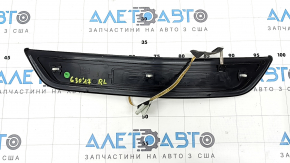 Door sill trim outer rear left BMW 5 G30 17-23 Sport Line, with illumination