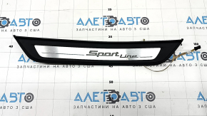 Outer rear right door sill trim for BMW 5 Series G30 17-20 Sport Line, illuminated, bumper