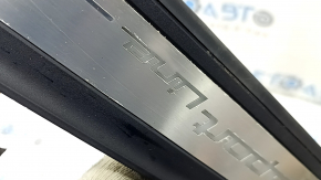 Outer door sill trim, front right, BMW 5 G30 17-20 Sport Line, with backlight, corrosion, trim peeled off