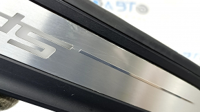 Outer door sill trim, front right, BMW 5 G30 17-20 Sport Line, with backlight, corrosion, trim peeled off