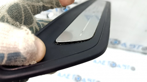 Outer door sill trim, front right, BMW 5 G30 17-20 Sport Line, with backlight, corrosion, trim peeled off