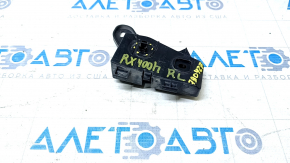 Rear bumper mount, small inner left, Lexus RX300 RX330 RX350 RX400h 04-09, broken latch