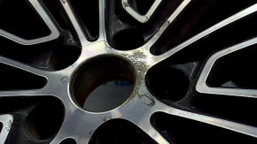 Wheel rim R18 8J ET:30 BMW 5 G30 17-23 gray, curb, corrosion, peeling varnish